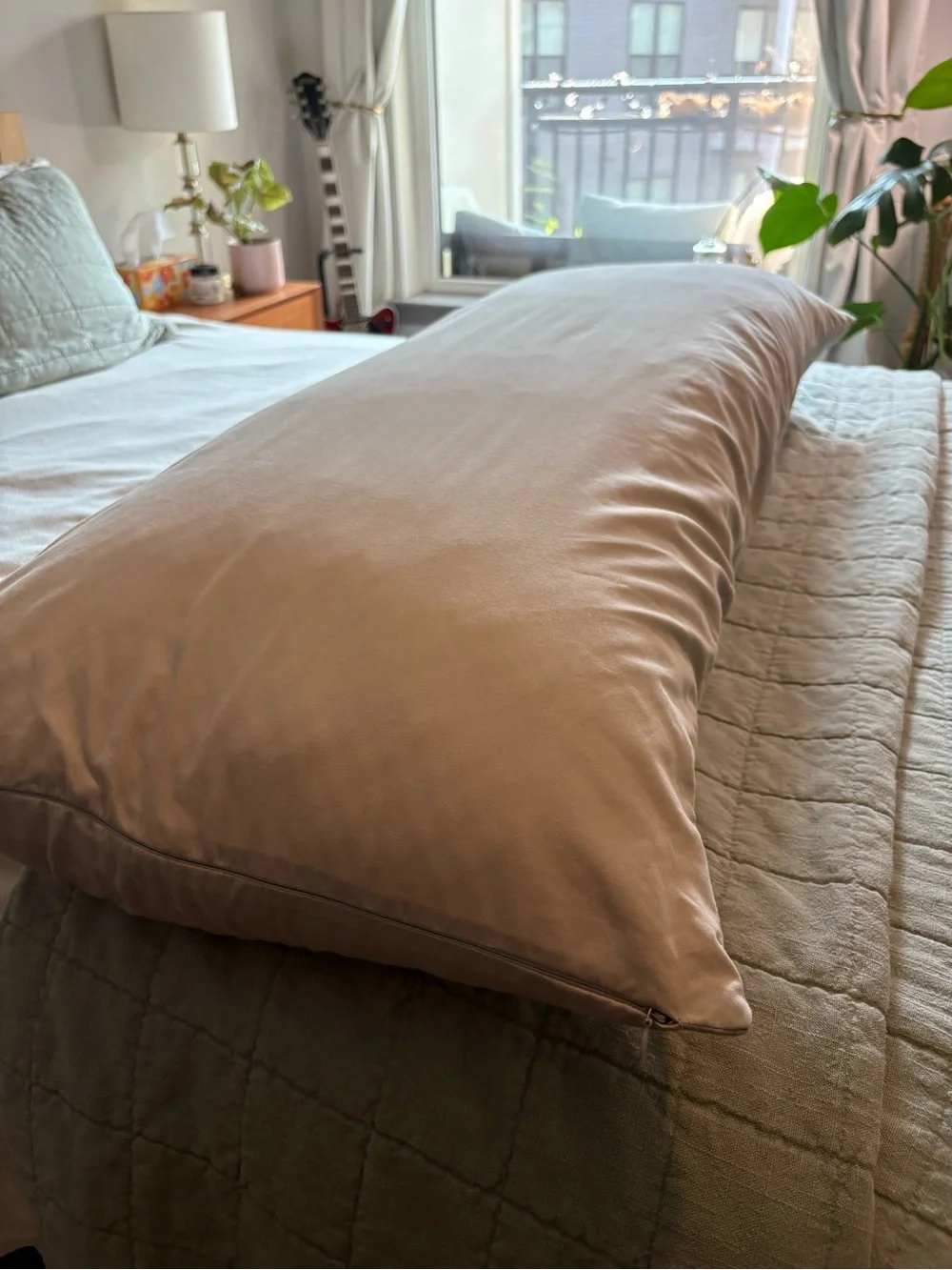Snuggle-Pedic bamboo Body Pillow 20x54